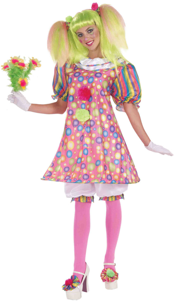 Womens Clown Costume Tickles the Clown - Rubies Costumes & Accessories - HalloweenCostumes4U.com - Adult Costumes