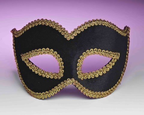 Venetian Mask Black - Rubies Costumes & Accessories - HalloweenCostumes4U.com - Accessories