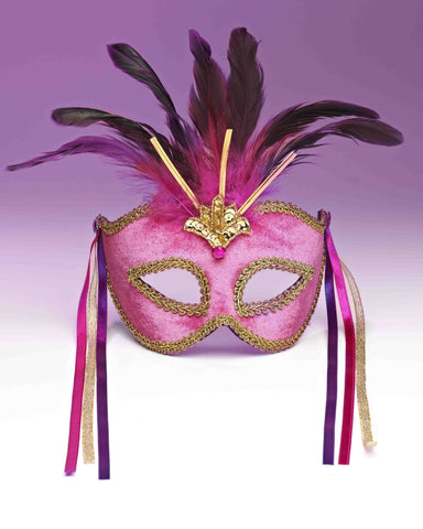 Venetian Mask Pink - Rubies Costumes & Accessories - HalloweenCostumes4U.com - Accessories