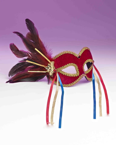 Venetian Mask Red - Rubies Costumes & Accessories - HalloweenCostumes4U.com - Accessories
