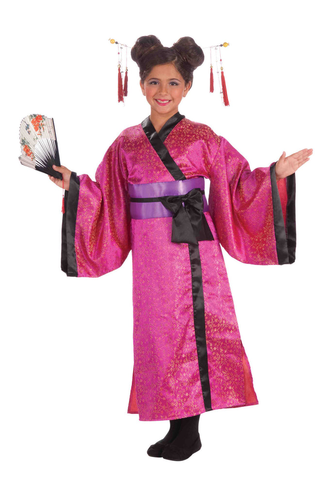 Japanese Geisha Costume Child Asian Geisha Costume - Rubies Costumes & Accessories - HalloweenCostumes4U.com - Kids Costumes