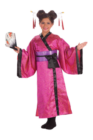 Japanese Geisha Costume Child Asian Geisha Costume - Rubies Costumes & Accessories - HalloweenCostumes4U.com - Kids Costumes