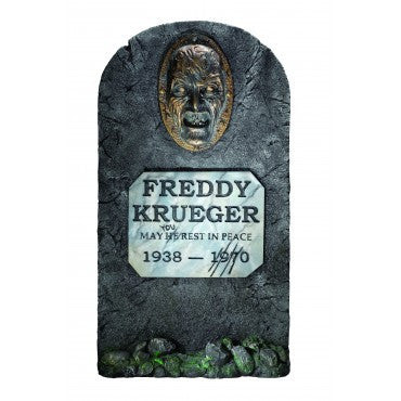 Nightmare on Elm Street Freddy Krueger Tombstone Decoration - Rubies Costumes & Accessories - HalloweenCostumes4U.com - Decorations