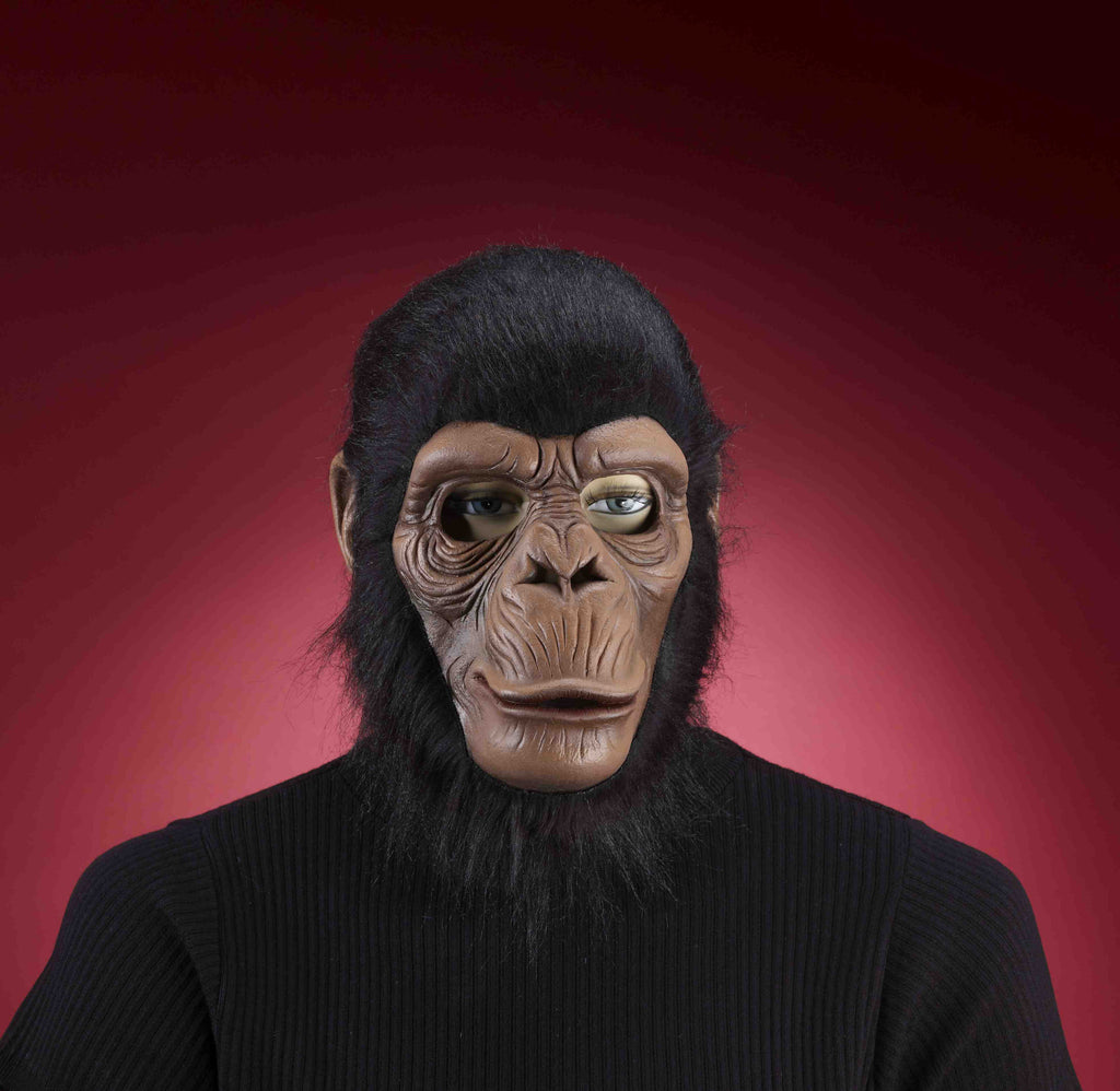 Mask-Chimpanzee-Brown - Rubies Costumes & Accessories - HalloweenCostumes4U.com - Accessories