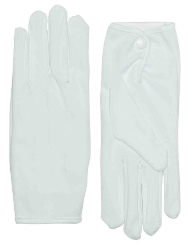 Parade Gloves Short White - Rubies Costumes & Accessories - HalloweenCostumes4U.com - Accessories