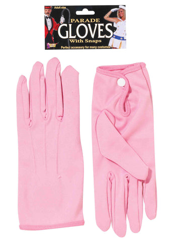 Parade Costume Gloves Short Pink - Rubies Costumes & Accessories - HalloweenCostumes4U.com - Accessories