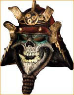 Scary Samurai Skull Mask - Rubies Costumes & Accessories - HalloweenCostumes4U.com - Accessories