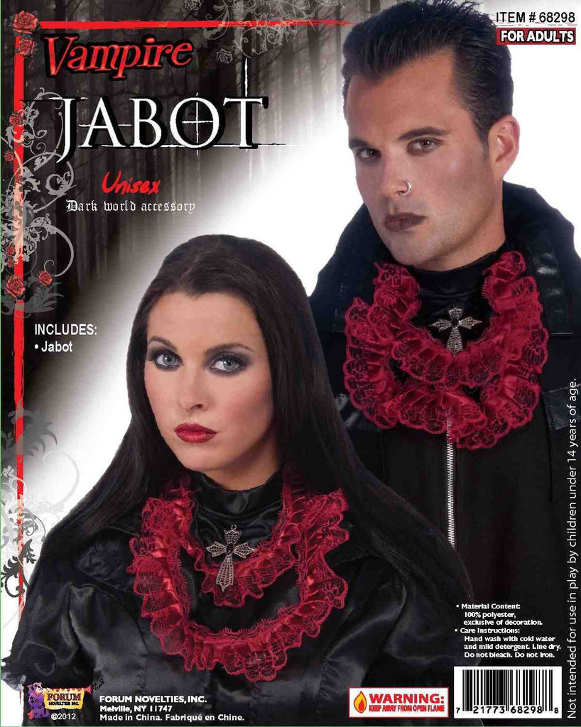 Vampire Jabot W/Cross - Rubies Costumes & Accessories - HalloweenCostumes4U.com - Accessories