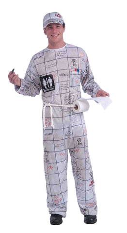 Mens Bathroom Wall Guy Costume - Rubies Costumes & Accessories - HalloweenCostumes4U.com - Adult Costumes