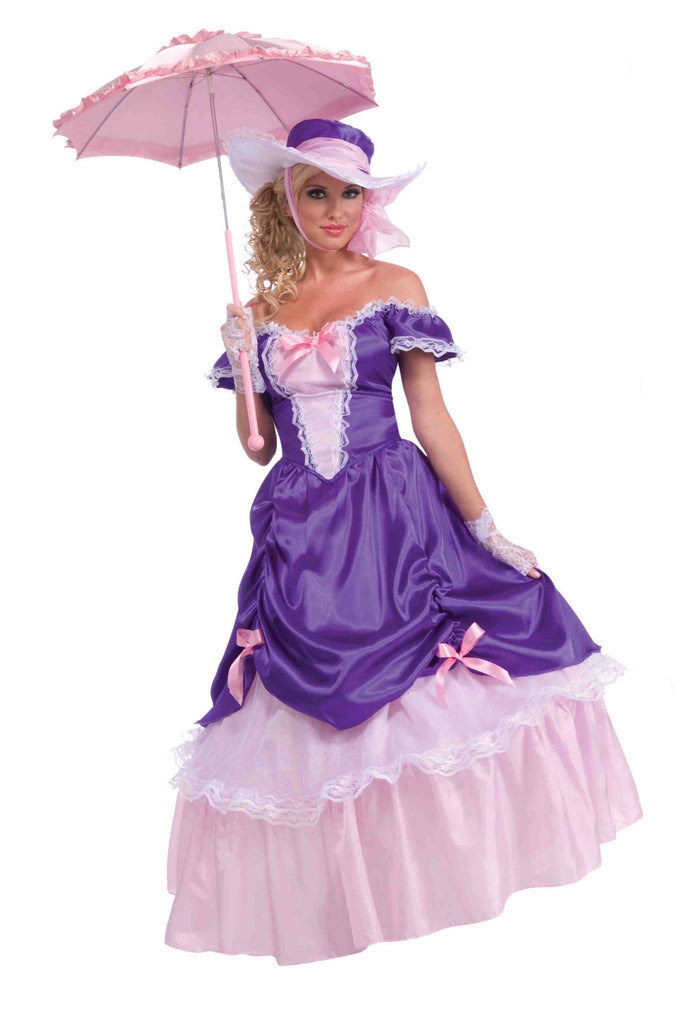 Women's Southern Bell Costume Purple/Pink - Rubies Costumes & Accessories - HalloweenCostumes4U.com - Adult Costumes