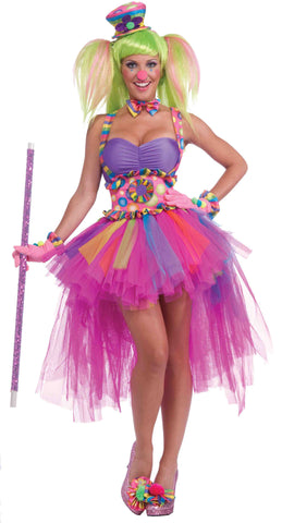 Pretty Clown Lady Halloween Costume Lulu - Rubies Costumes & Accessories - HalloweenCostumes4U.com - Adult Costumes