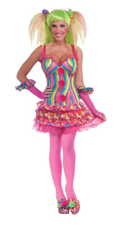 Women's Clown Costumes Tootsie Pink Clown - Rubies Costumes & Accessories - HalloweenCostumes4U.com - Adult Costumes