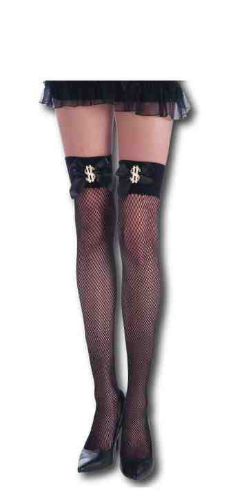 Pimpette Fishnet Thigh Highs - Rubies Costumes & Accessories - HalloweenCostumes4U.com - Accessories
