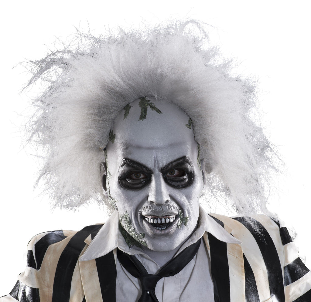 Deluxe Beetlejuice Mask with Hair - Rubies Costumes & Accessories - HalloweenCostumes4U.com - Accessories