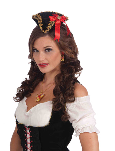 Mini Pirate Beauty Costume Hat - Rubies Costumes & Accessories - HalloweenCostumes4U.com - Accessories