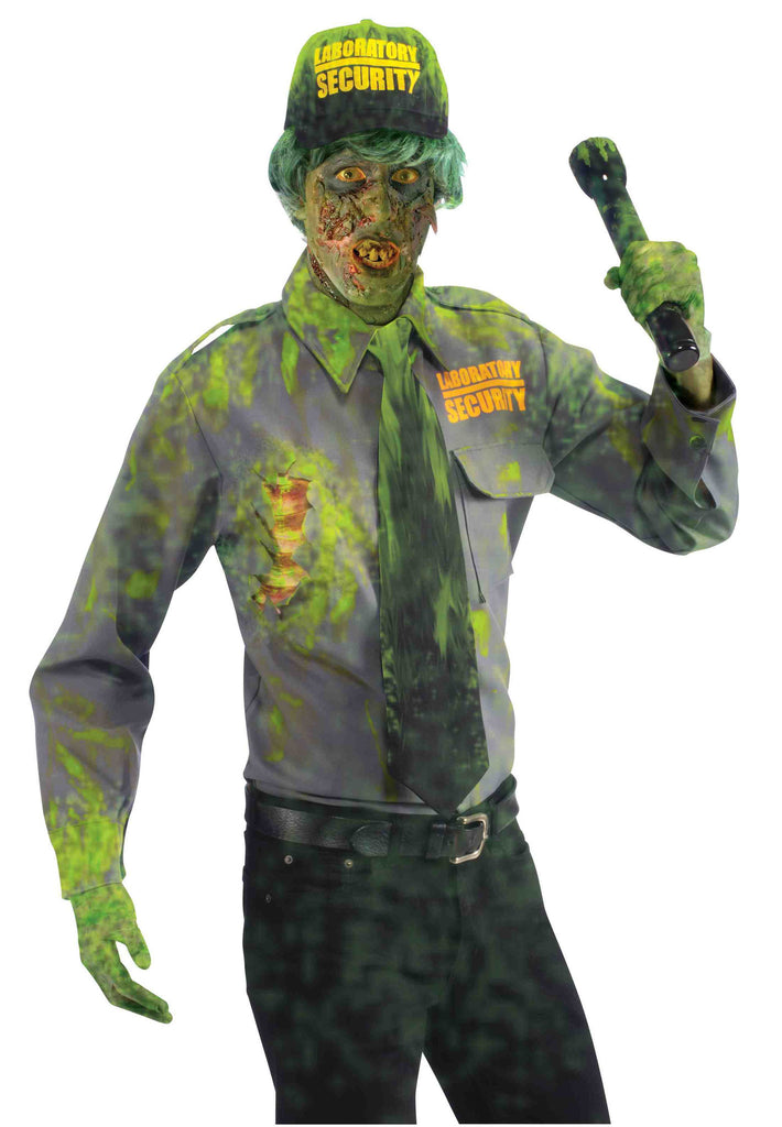 Mens Biohazard Zombie Security Guard Costume - Rubies Costumes & Accessories - HalloweenCostumes4U.com - Adult Costumes