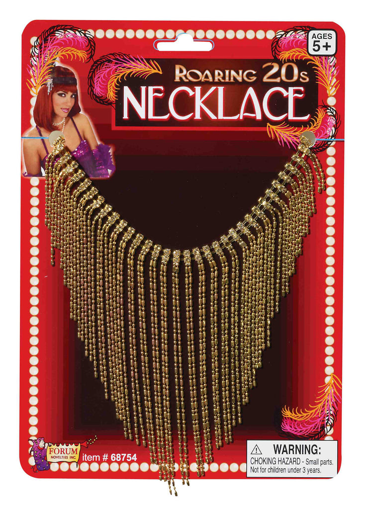 Rhine/Bead Dangl.Flapper Neck. - Rubies Costumes & Accessories - HalloweenCostumes4U.com - Accessories