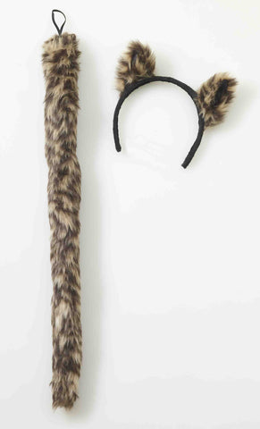 Plush Cougar Gal Tails and Ears Kit - Rubies Costumes & Accessories - HalloweenCostumes4U.com - Accessories