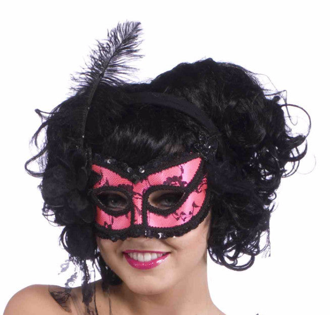 Burlesque Half Mask - Rubies Costumes & Accessories - HalloweenCostumes4U.com - Accessories