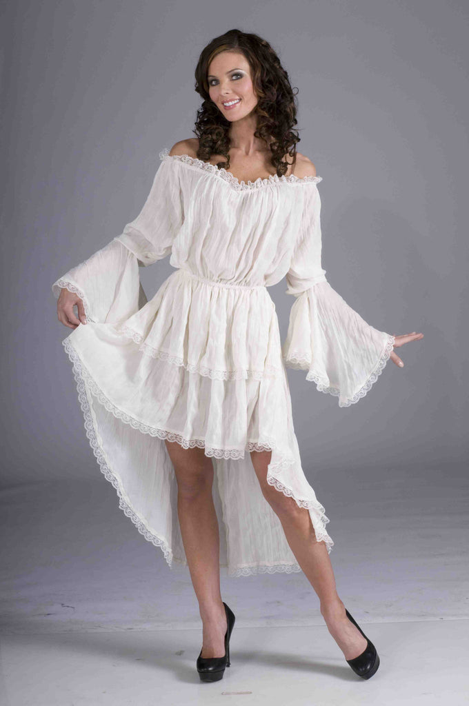 Renaissance Chemise White Lace Chemise - Rubies Costumes & Accessories - HalloweenCostumes4U.com - Adult Costumes