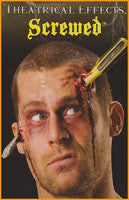 Theatrical Effects Screwed Slkull Wound - Rubies Costumes & Accessories - HalloweenCostumes4U.com - Accessories