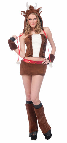 Women's Sexy Reindeer Animal Halloween Costumes - Rubies Costumes & Accessories - HalloweenCostumes4U.com - Adult Costumes