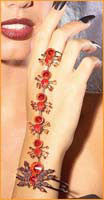 Red Spider Slave Bracelet - Rubies Costumes & Accessories - HalloweenCostumes4U.com - Accessories