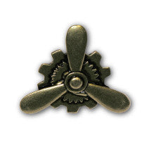 Steampunk Brnz Propeller Ring - Rubies Costumes & Accessories - HalloweenCostumes4U.com - Accessories
