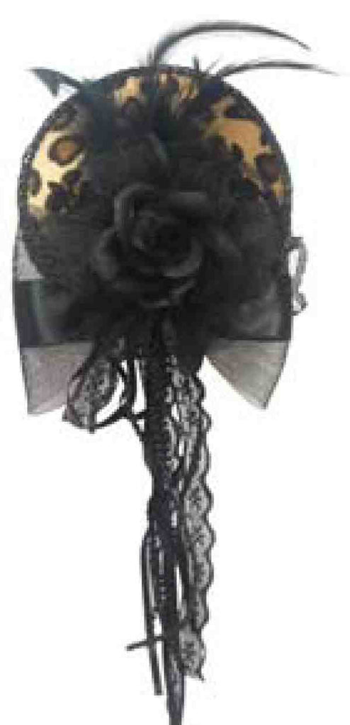 Mini Leopard Flat Hat - Rubies Costumes & Accessories - HalloweenCostumes4U.com - Accessories