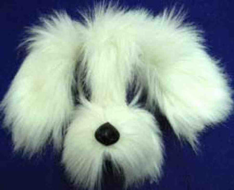 Puppy Dog Furry White Mask - Rubies Costumes & Accessories - HalloweenCostumes4U.com - Accessories