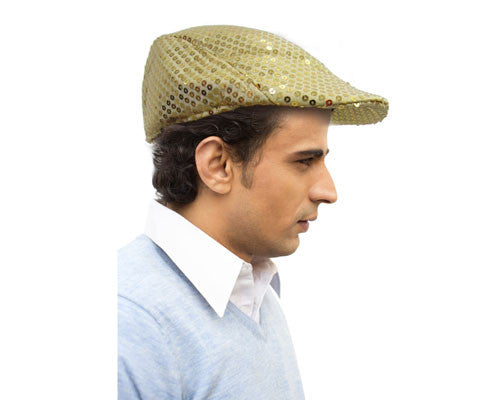 Sequined Flat Newsboy Cap - Various Colors - Dress Up America Costumes & Accessories - HalloweenCostumes4U.com - Accessories
