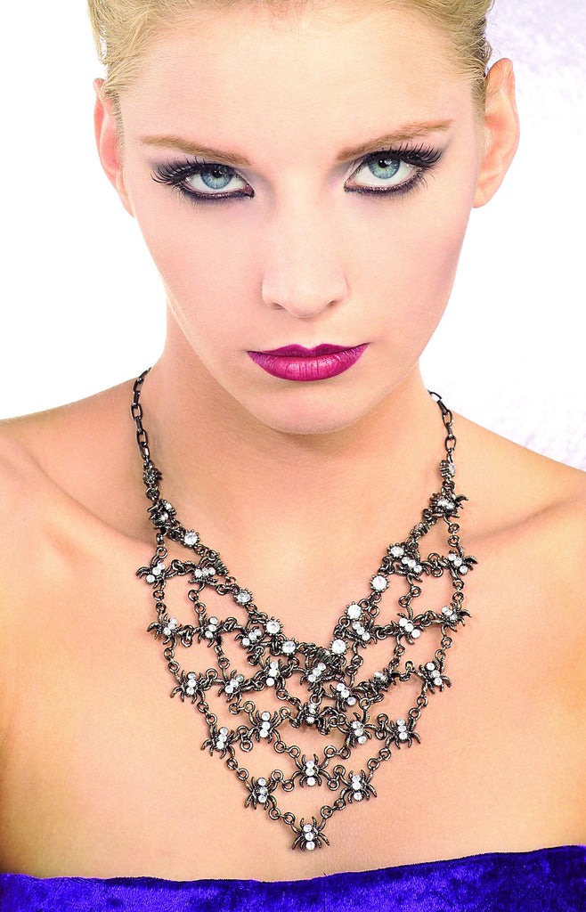Spider Necklace - Rubies Costumes & Accessories - HalloweenCostumes4U.com - Accessories