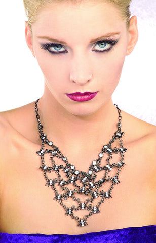 Spider Necklace - Rubies Costumes & Accessories - HalloweenCostumes4U.com - Accessories