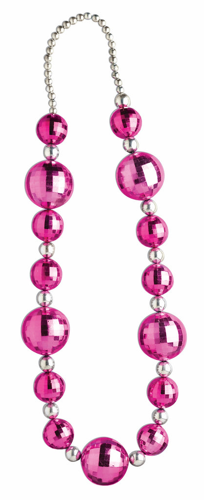 Pink & Silver Graduated Beads - Rubies Costumes & Accessories - HalloweenCostumes4U.com - Accessories