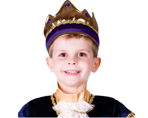 Shiny Exquisite Crown - Various Colors - HalloweenCostumes4U.com - Costume Props & Accessories