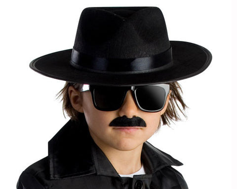Black Spy Hat - Dress Up America Costumes & Accessories - HalloweenCostumes4U.com - Accessories