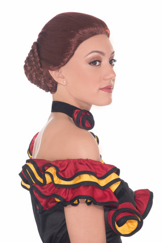 Wig-Spanish Dancer-Auburn - Rubies Costumes & Accessories - HalloweenCostumes4U.com - Accessories