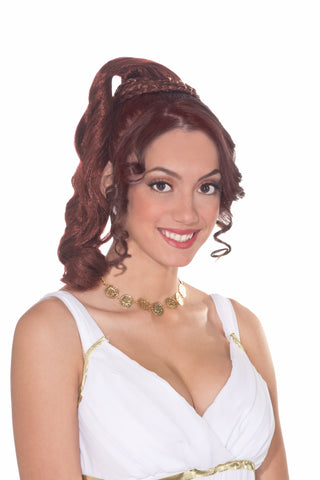 Wig-Goddess Hairpiece-Auburn - Rubies Costumes & Accessories - HalloweenCostumes4U.com - Accessories