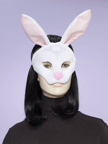 Rabbit Half Mask - Rubies Costumes & Accessories - HalloweenCostumes4U.com - Accessories