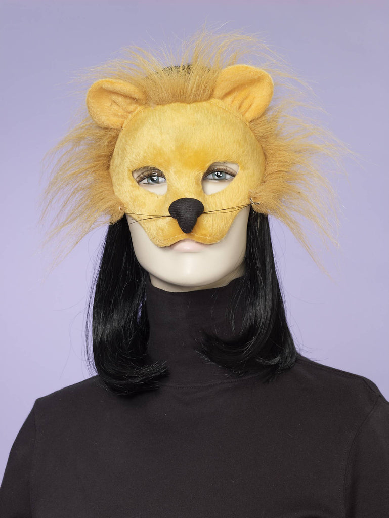 Lion Half Mask - Rubies Costumes & Accessories - HalloweenCostumes4U.com - Accessories