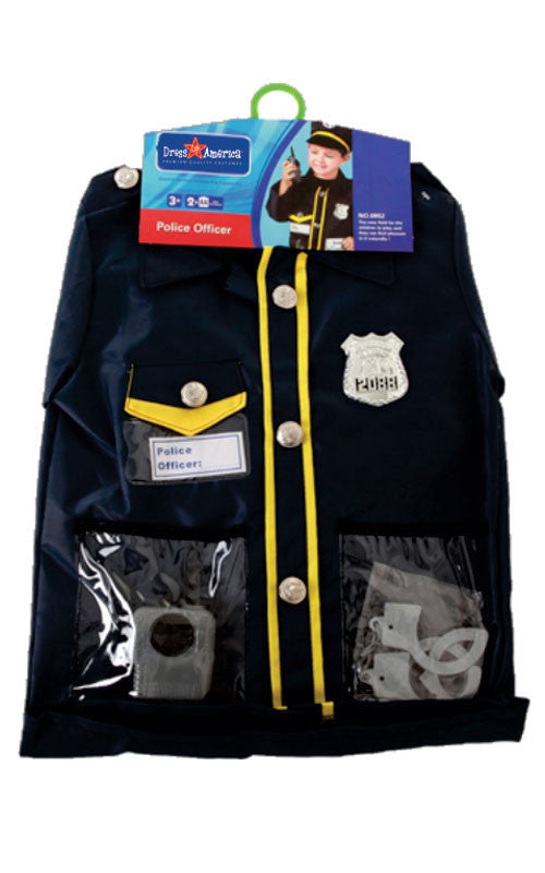 Kids Police Officer Dress Up Set - Dress Up America Costumes & Accessories - HalloweenCostumes4U.com - Kids Costumes