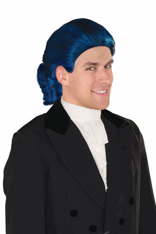 Wig-Colonial Man-Blue - Rubies Costumes & Accessories - HalloweenCostumes4U.com - Accessories