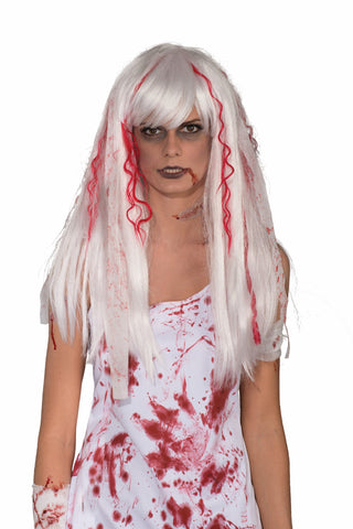 Wig-Bloody Streaks & Splatters - Rubies Costumes & Accessories - HalloweenCostumes4U.com - Accessories
