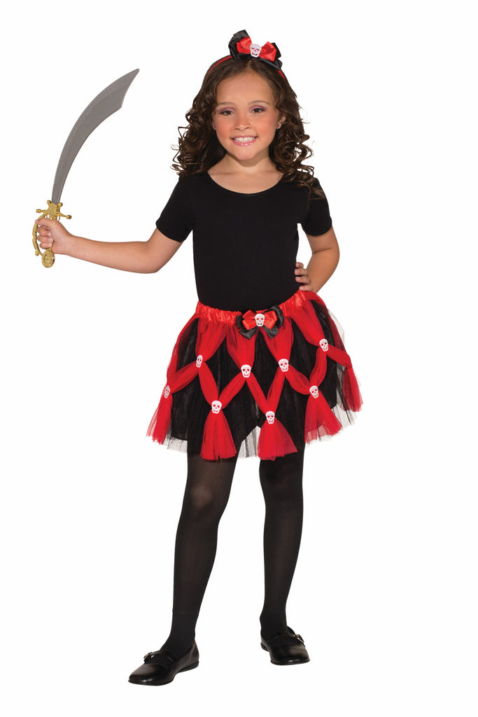 Kids Sassy Pirate Tutu & Headband - Rubies Costumes & Accessories - HalloweenCostumes4U.com - Accessories