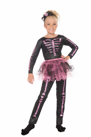 Girls Skeletina Costume - Rubies Costumes & Accessories - HalloweenCostumes4U.com - Kids Costumes