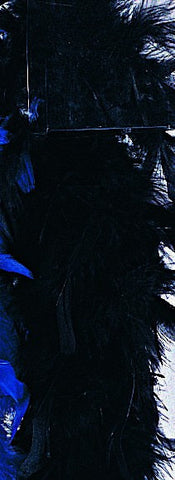 Black Turkey Feather Boa - HalloweenCostumes4U.com - Costume Props & Accessories