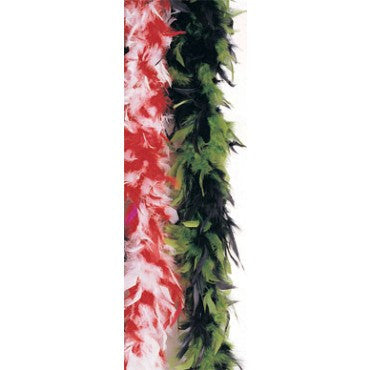 Black & Green Turkey Feather Boa - HalloweenCostumes4U.com - Costume Props & Accessories