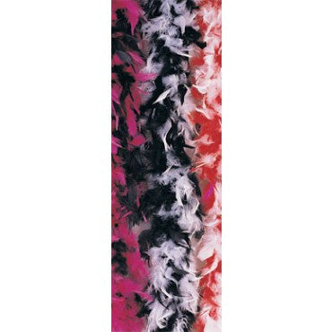 Black & White Turkey Feather Boa - HalloweenCostumes4U.com - Costume Props & Accessories