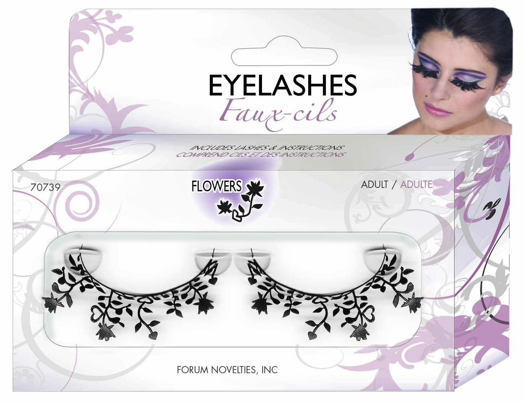 Paper Eyelashes-Flowers - Rubies Costumes & Accessories - HalloweenCostumes4U.com - Accessories