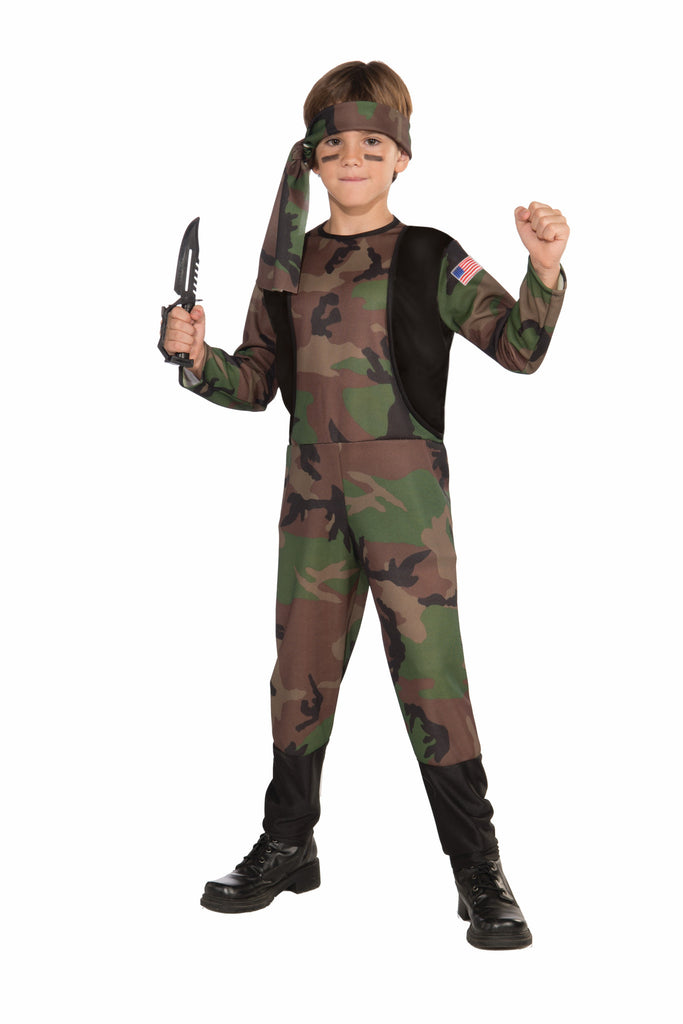 Boys Army Soldier Costume - Rubies Costumes & Accessories - HalloweenCostumes4U.com - Kids Costumes